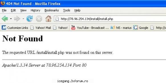 uite situ imi poti spune ce are? ca nu mai stiu ce sai fac cum sa faci un site pt server de muonline
